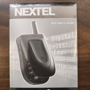 Nextel i60 New Cell Phone Manal